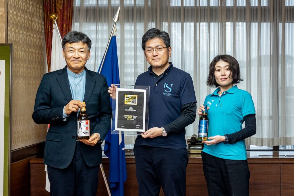 【レポート】静岡市長を表敬訪問 WWA受賞を報告